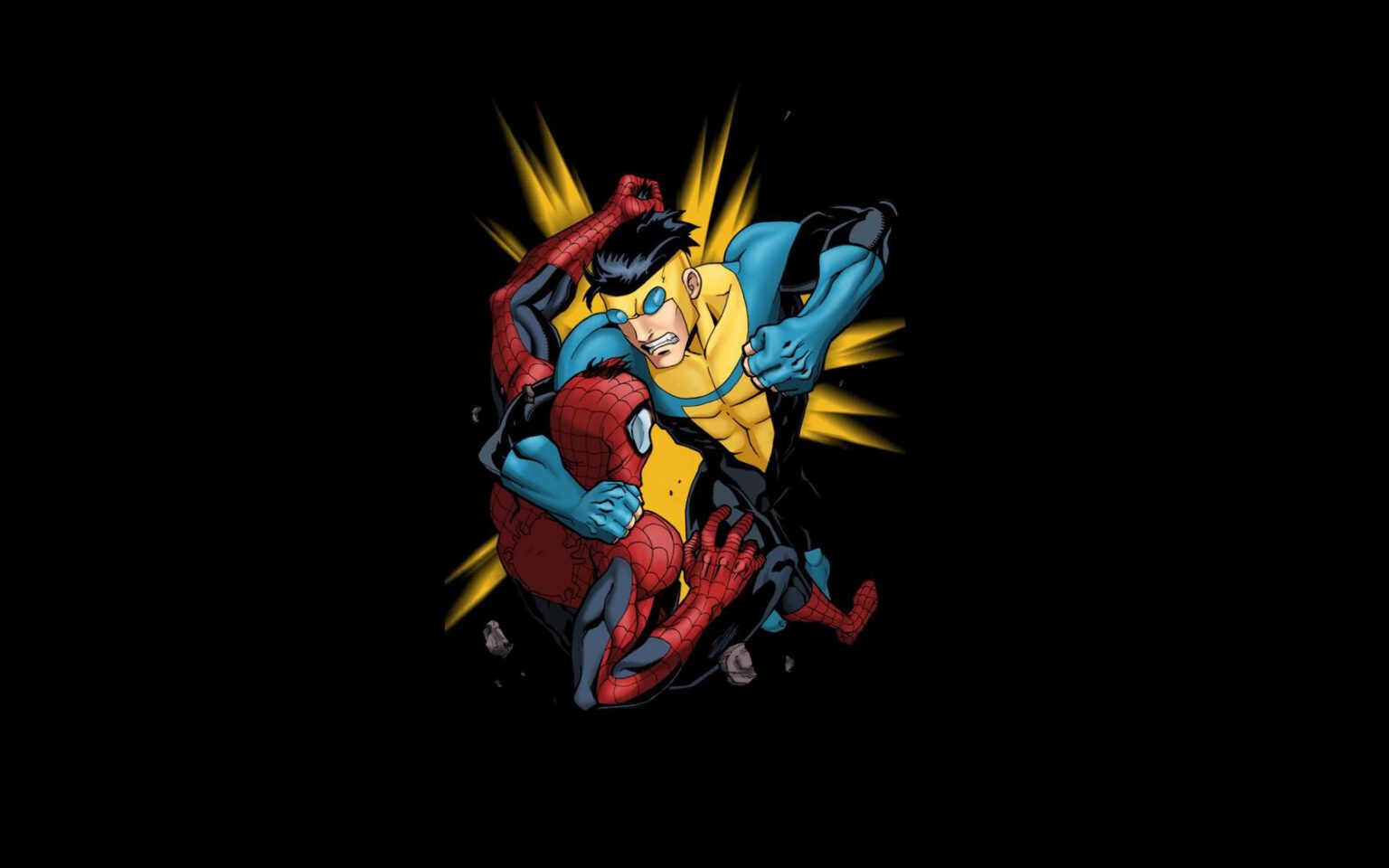 Invincible Vs Spiderman Download Invincible Theme Windows Mode