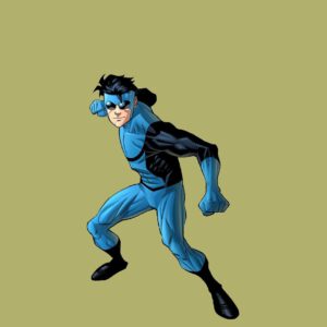 Mark grayson blue suit