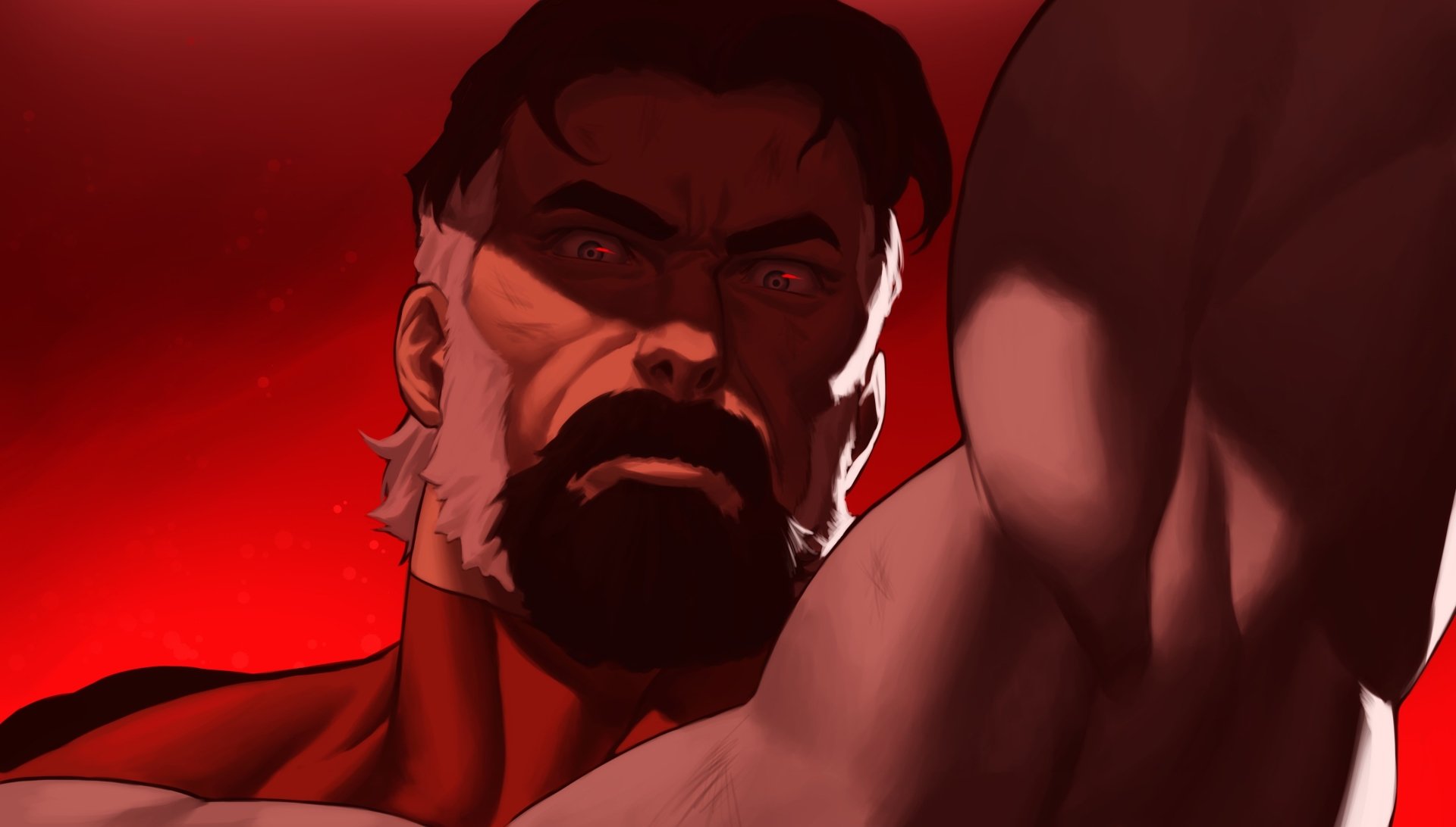 Angry omni man