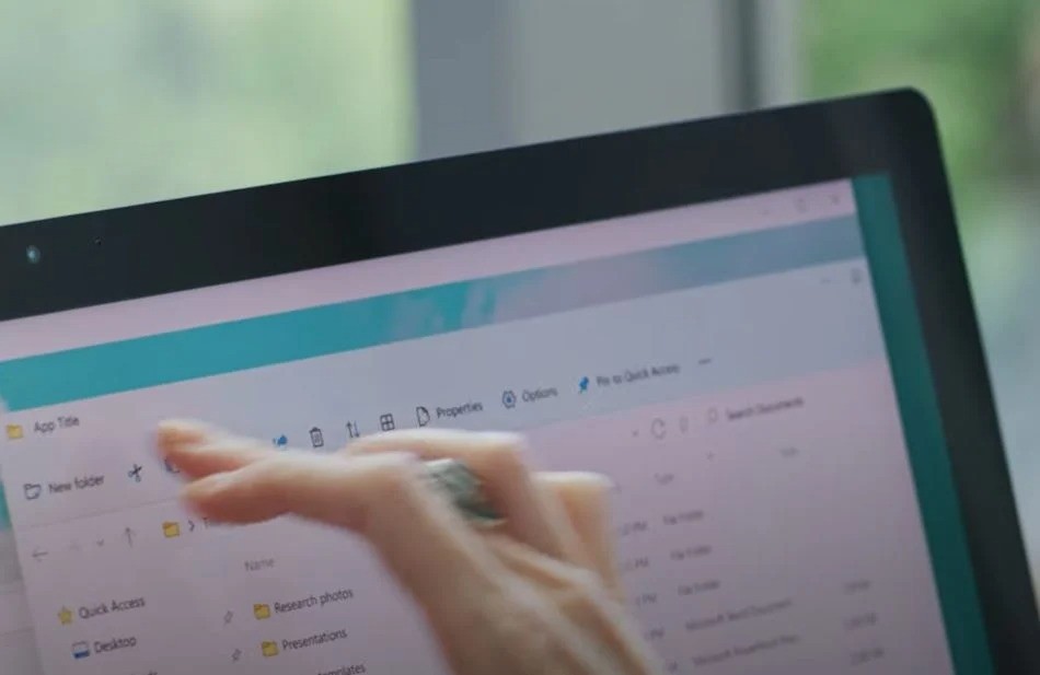 This is the new file explorer coming in windows 11 533344 2