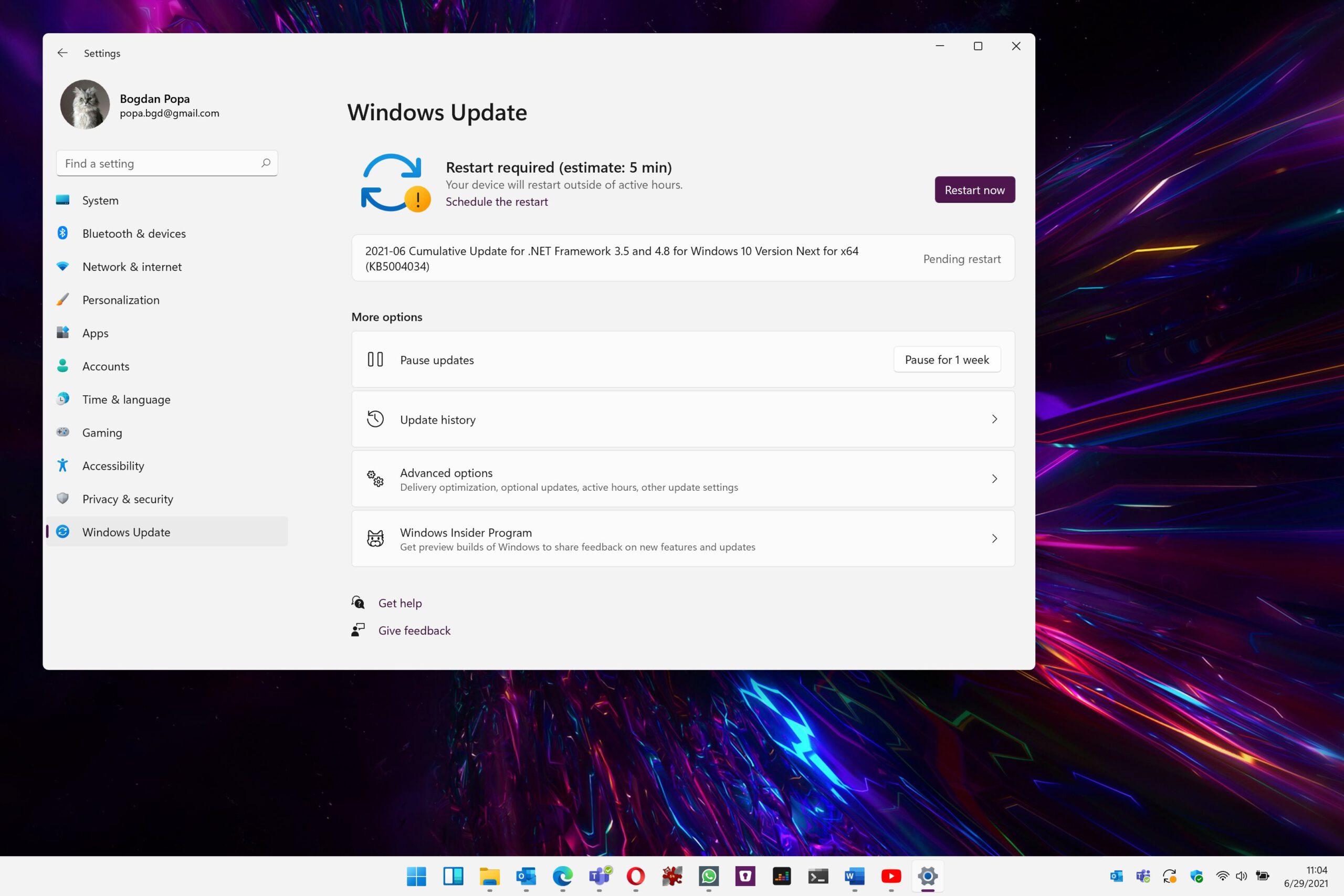 update to windows 11