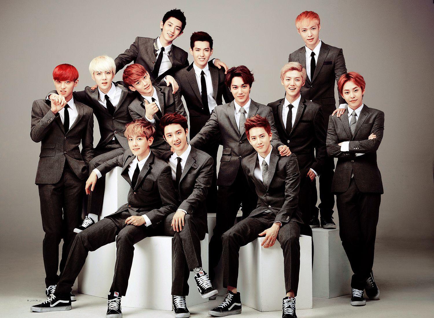 EXO all members original wallpaper