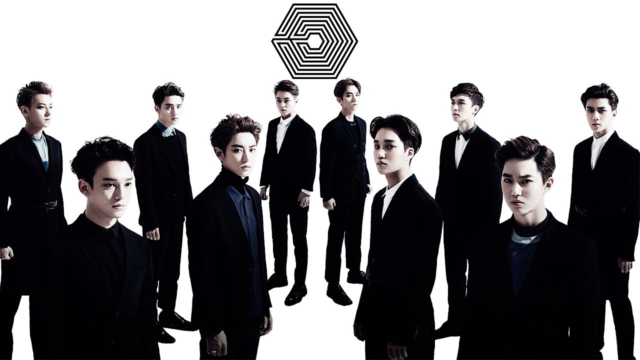 Serious EXO members