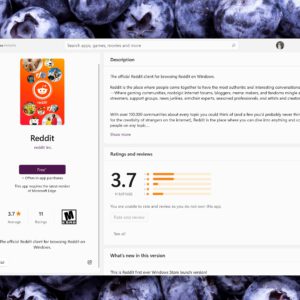 The official reddit app is now available in the microsoft