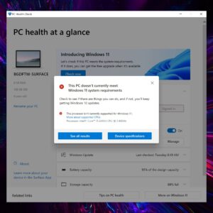 Get windows 11 windows 10 pcs automatically offered pc health