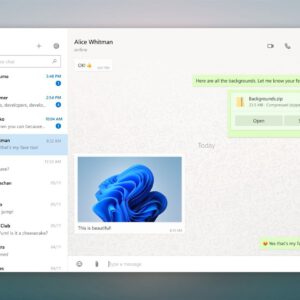 Modern whatsapp desktop app for windows now available for download