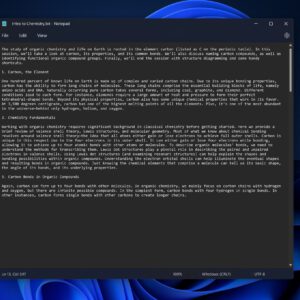 Microsoft announces new notepad for windows 11 dark mode included