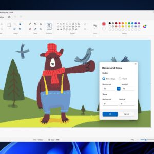 Microsoft paint gets a modern update on windows 11