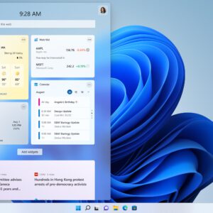 Microsoft trying out big widgets change in windows 11