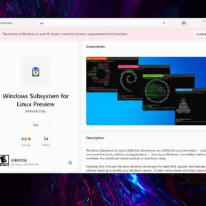 Windows subsystem for linux now available on the microsoft store