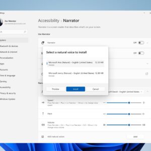 Microsoft announces more natural voices in windows 11 narrator