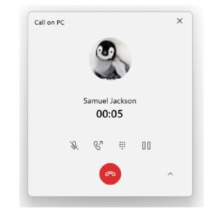 Microsoft announces new call experience in phone app on windows