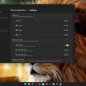 Microsoft preparing several windows 11 taskbar improvements