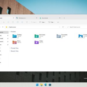 Microsoft quietly introduces tabs in windows 11 file explorer