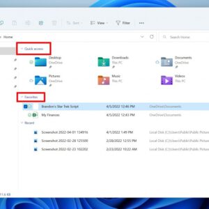 File explorer is getting a new homepage in windows 11
