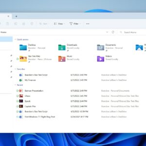 Microsoft announces file explorer tabs in windows 11