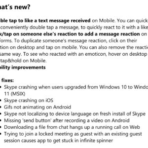 Skype gets critical fixes for windows 11 and iphone