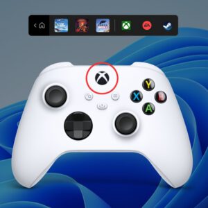 Windows 11 gets a controller bar for xbox games