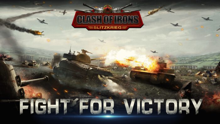 Clash of irons blitzkreig logo