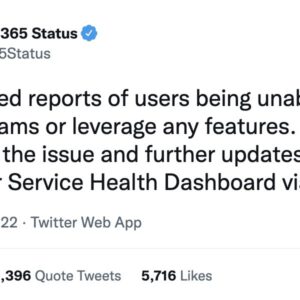 Microsoft 365 recovers after another major outage