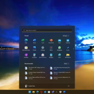 Recent windows 11 cumulative update could break down the start