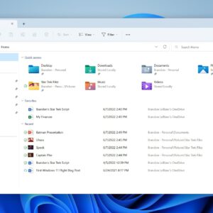 Microsoft fixes lots of file explorer bugs in windows 11