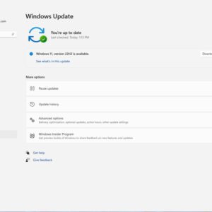 How to download the new windows 11 2022 update