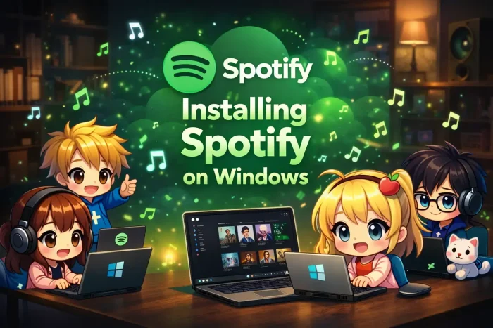 Installing spotify on windows guide cover
