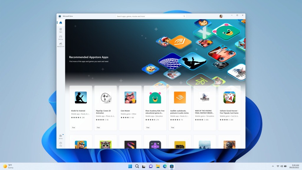 Microsoft brings android apps on windows 11 to more countries