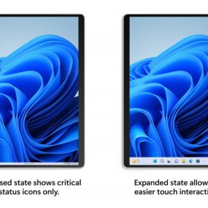 Microsoft brings back the windows 11 tablet taskbar
