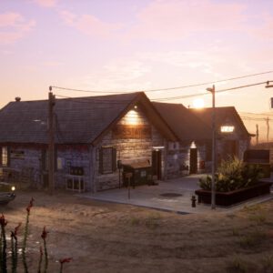 Old gas station