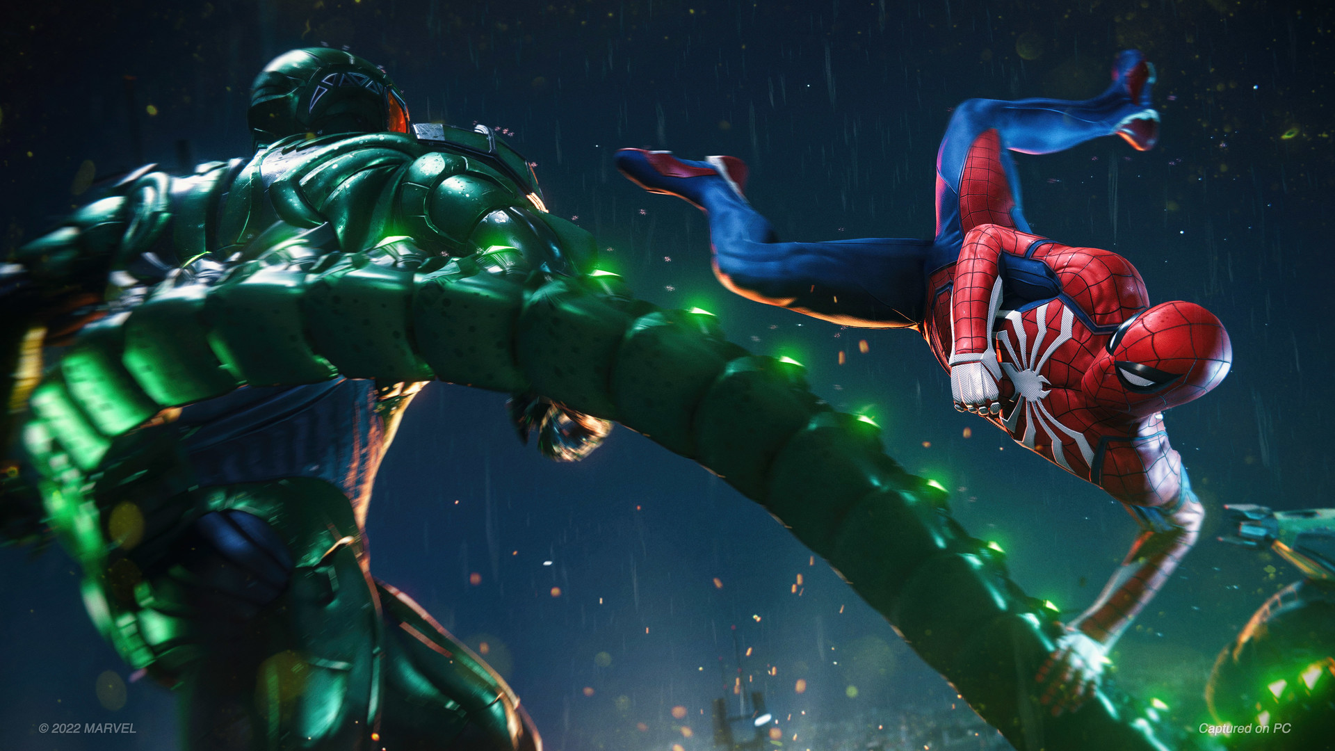 Spiderman vs lizard man