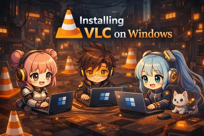 Vlc media player on windows install guide cover Vlc media player on windows install guide cover