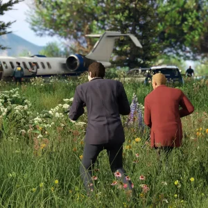 Raiding fbi plane