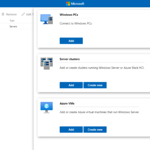 Connectmultiplewindowsservers