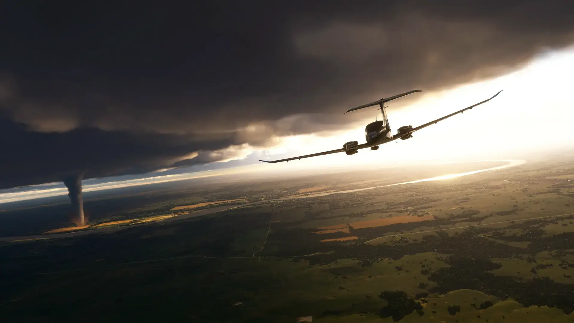 Flying in bad weather tornado - Microsoft Flight Simulator 2024 for PC: Guide, Tips & System Requirements