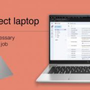 Hp promotes windows laptops using… macos screenshot