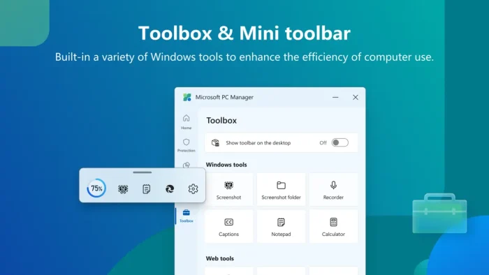Mini toolbar