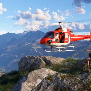 Rescue helicopter
