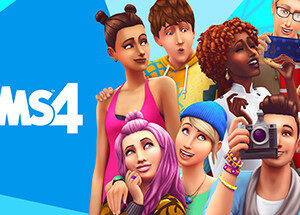 The sims 4 official logo