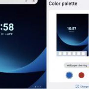 This is the windows 11 inspired android 12l for the surface