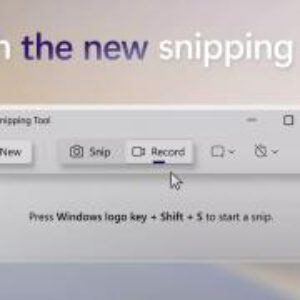 Windows 11 will get a new screen recording tool