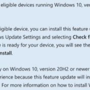 Microsoft flags windows 10 version 22h2 as ready for broad