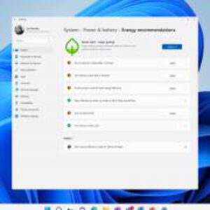 Windows 11 can now offer energy recommendations