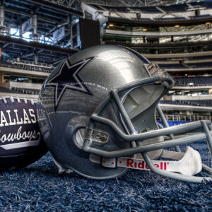 Dallas cowboys helmet blue