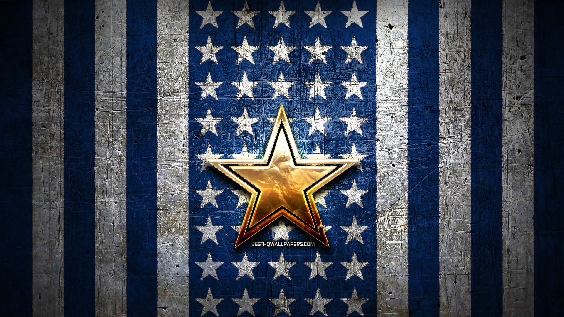 Golden star logo cowboys