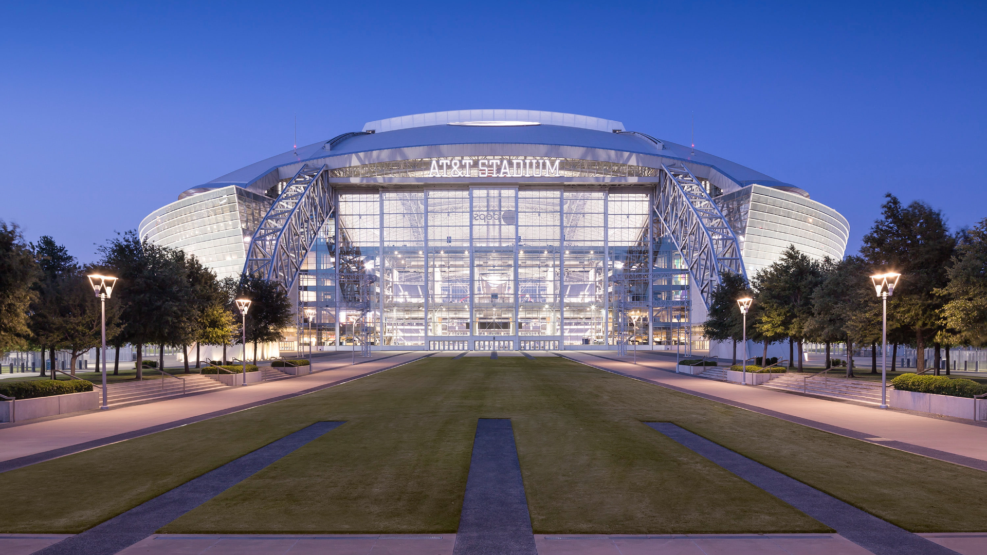 Outside dallas stadium