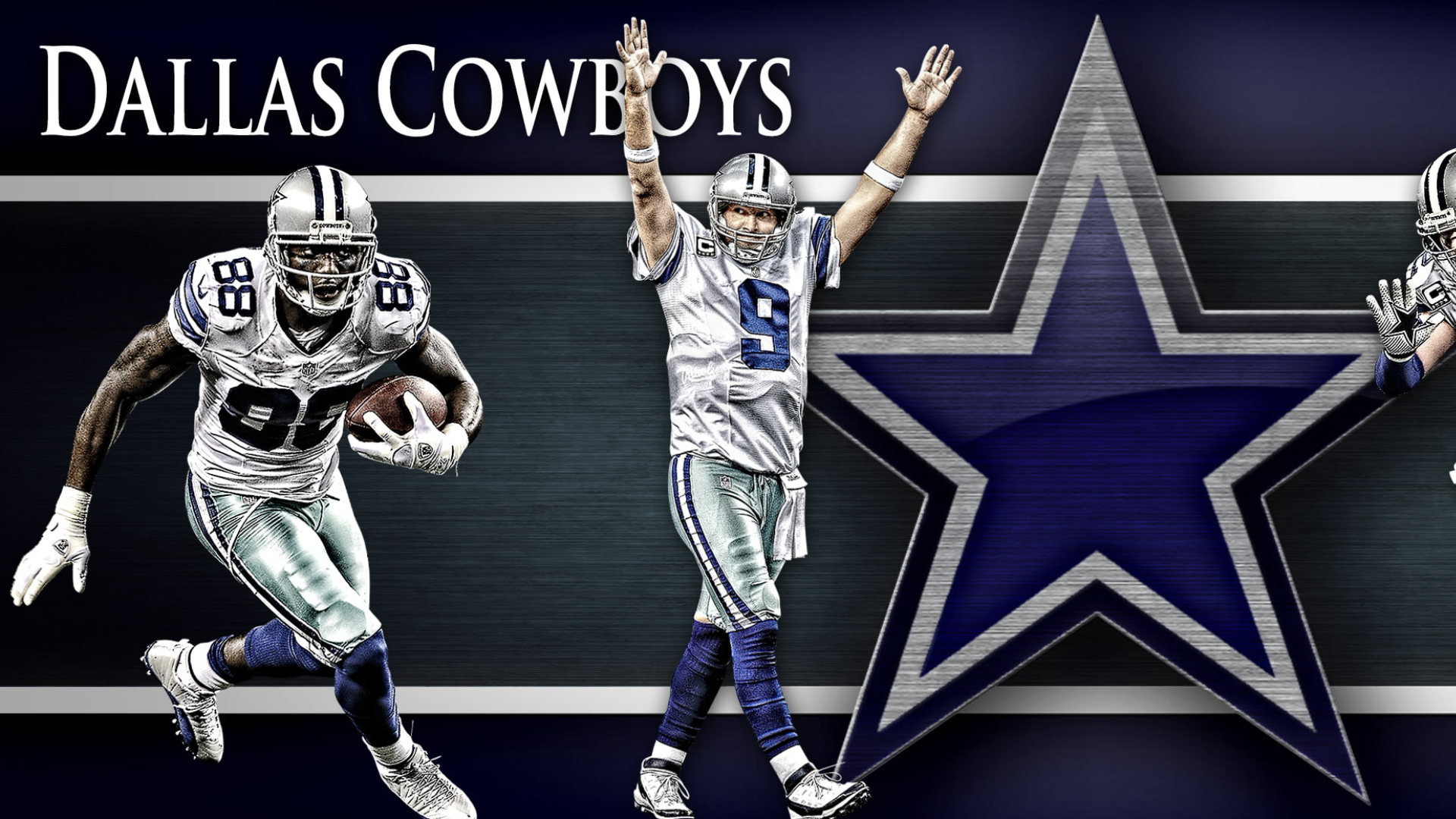 Wallpaper cowboys nfl team tony romo