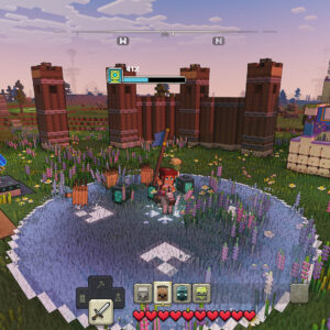 Minecraft legends gameplay graphics