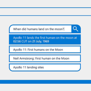 Cognitive search question